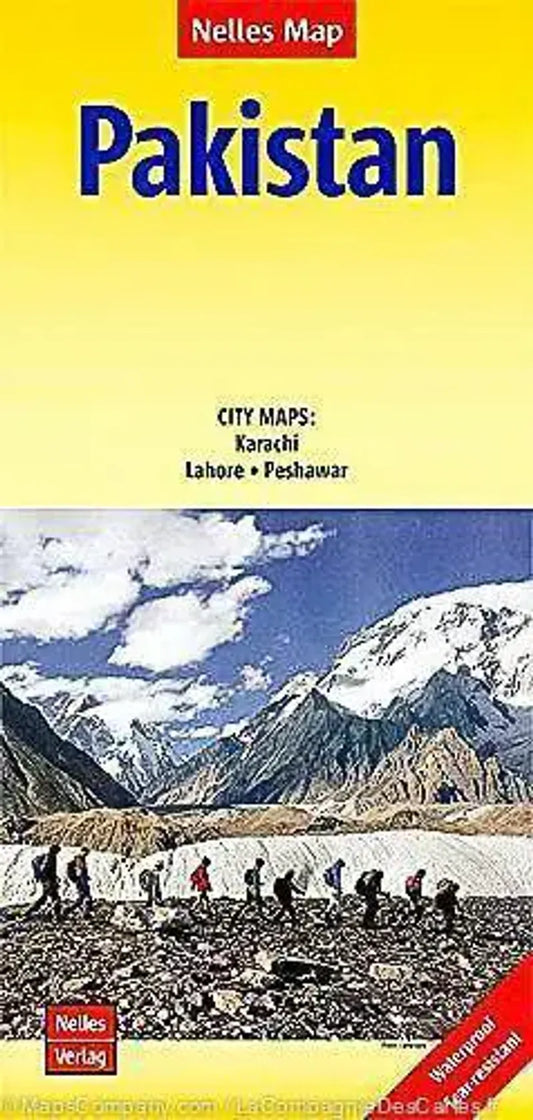 Pakistan Travel Map by Nelles
