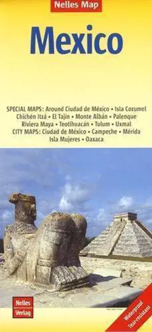 Mexico Travel Map by Nelles