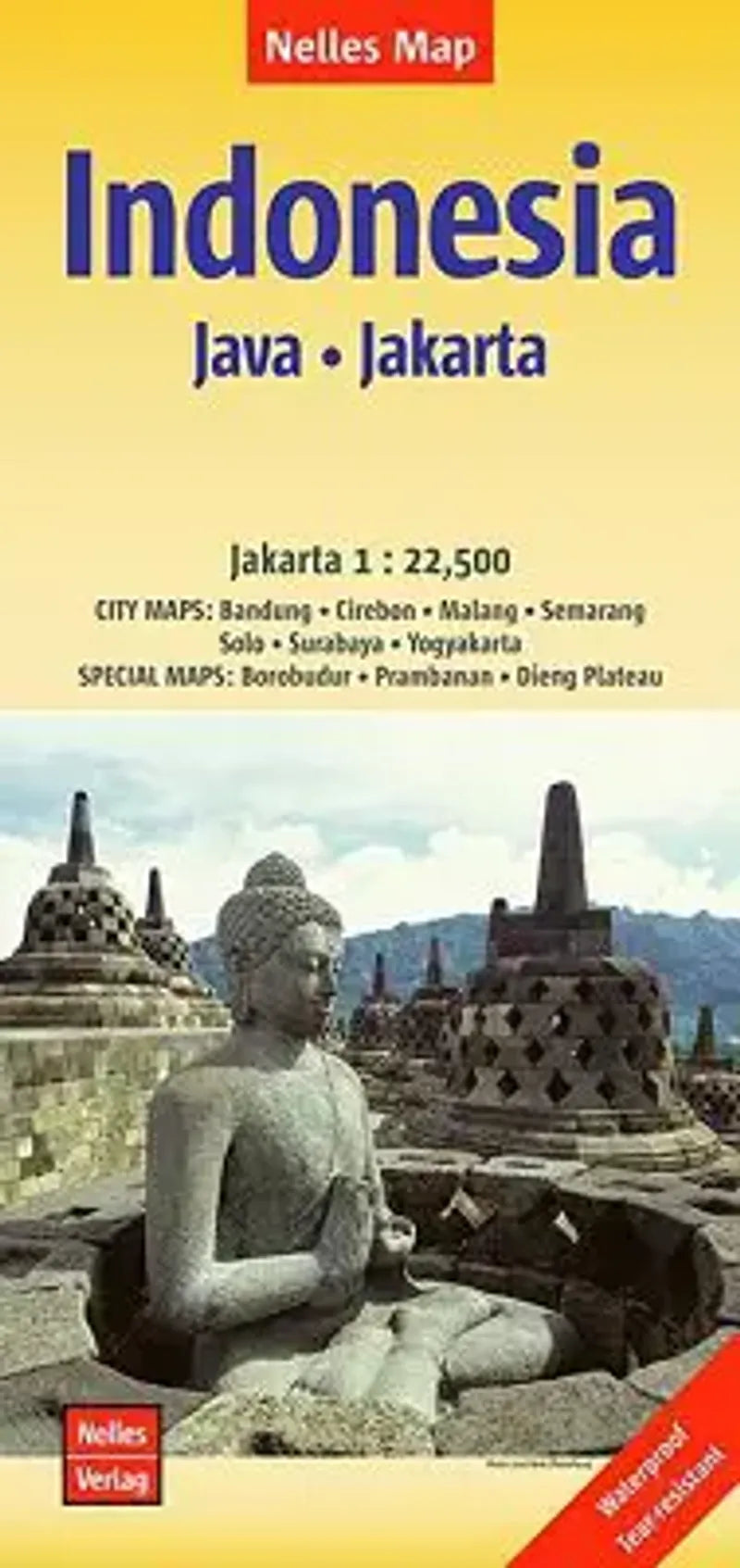 Java & Jakarta Travel Map by Nelles