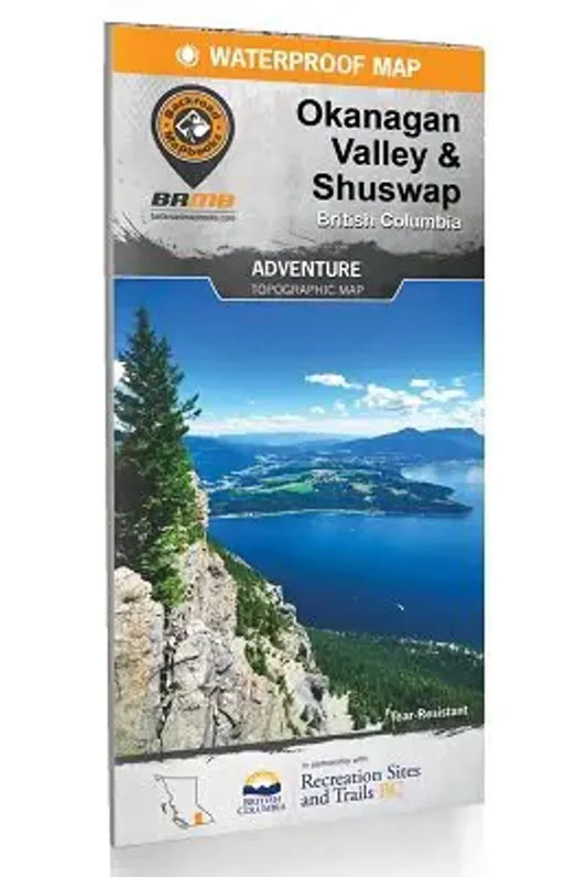 Okanagan Valley Backroad Map