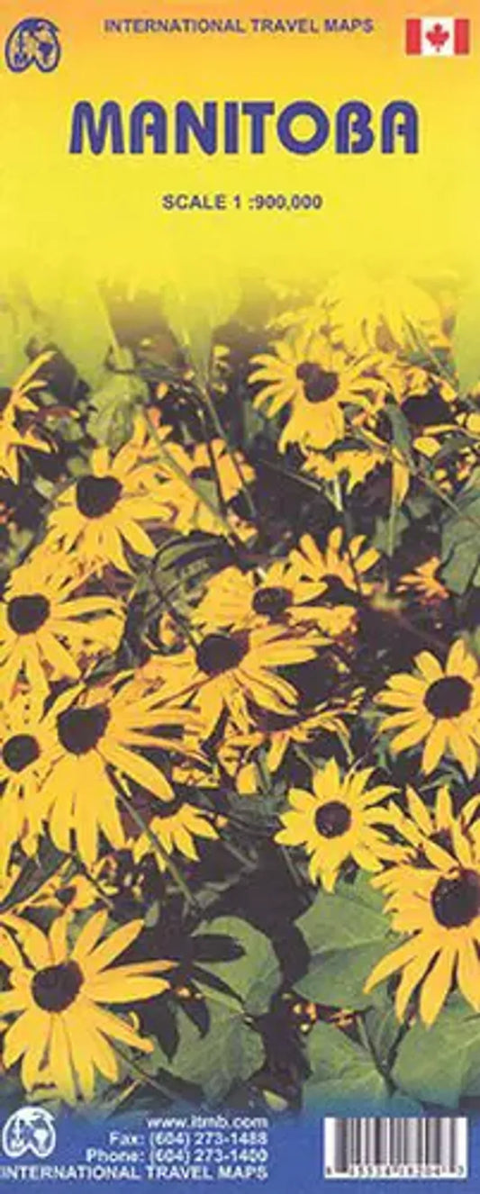 Manitoba Travel Map