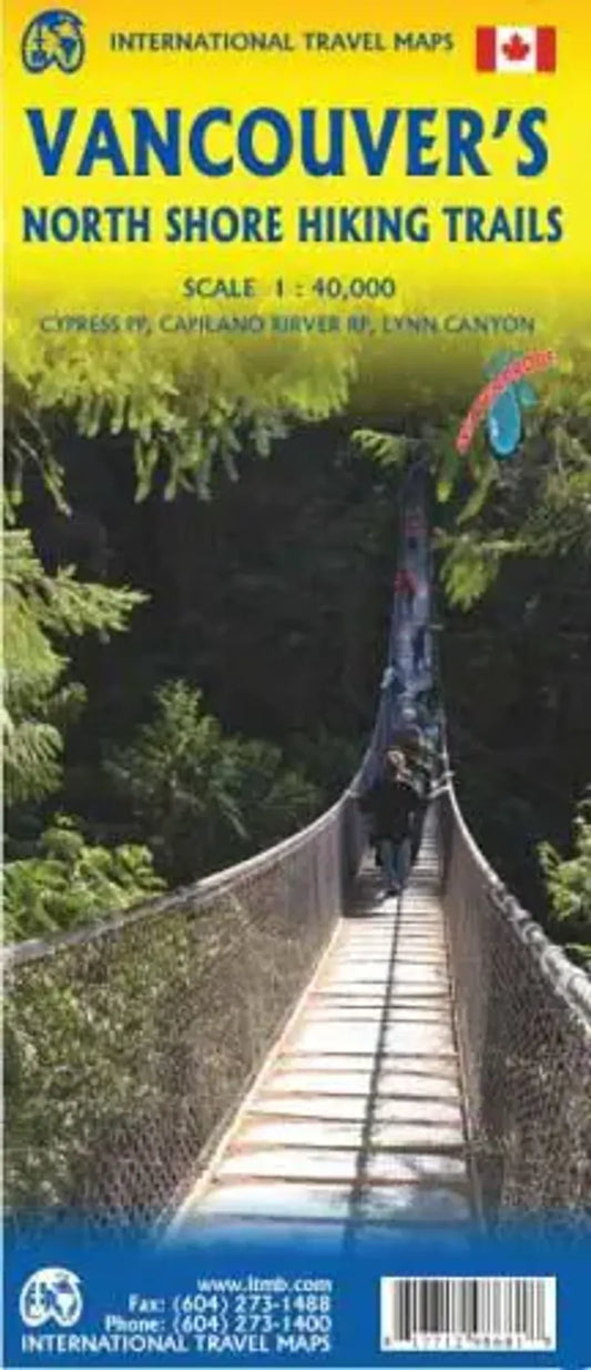 Vancouver's Northshore Hiking Map