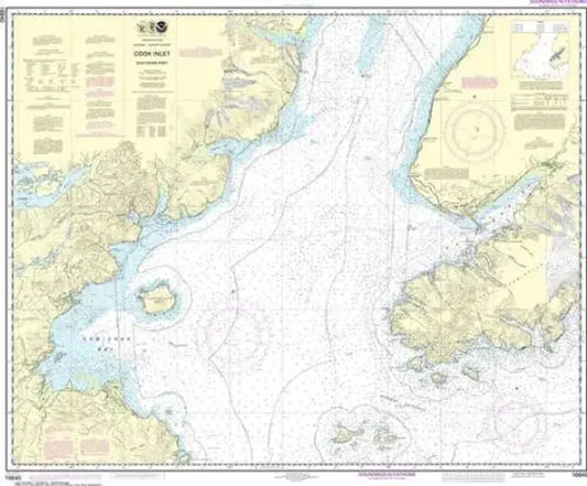 Nautical Chart 16640, Cook Inlet South