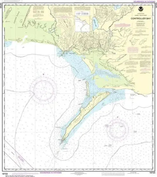 Nautical Chart 16723, Controller Bay