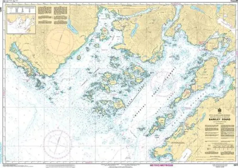 Canadian Chart 3671, Barkley Sound