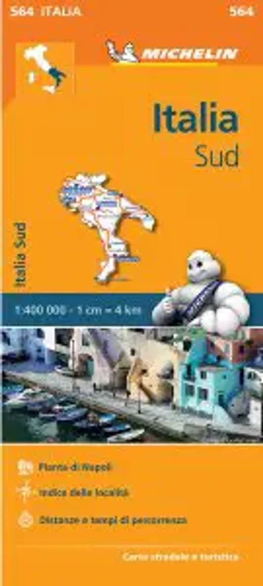 Italy - South Travel Map