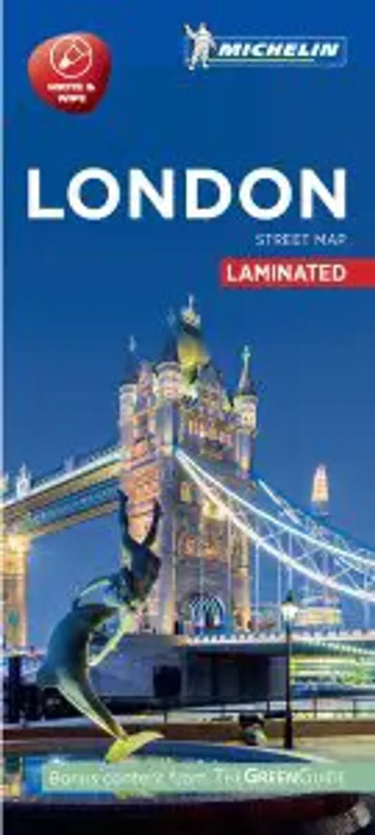 London Write On Wipe Off Map