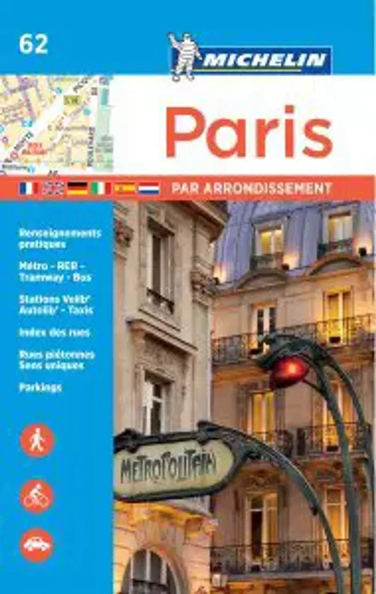 Paris by Arrondissement Mini Atlas