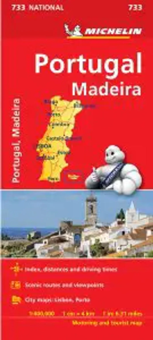 Portugal Travel Map