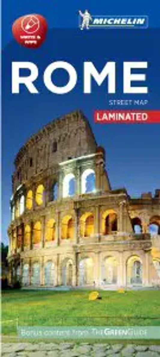 Rome Write On/Wipe Off Laminated Map