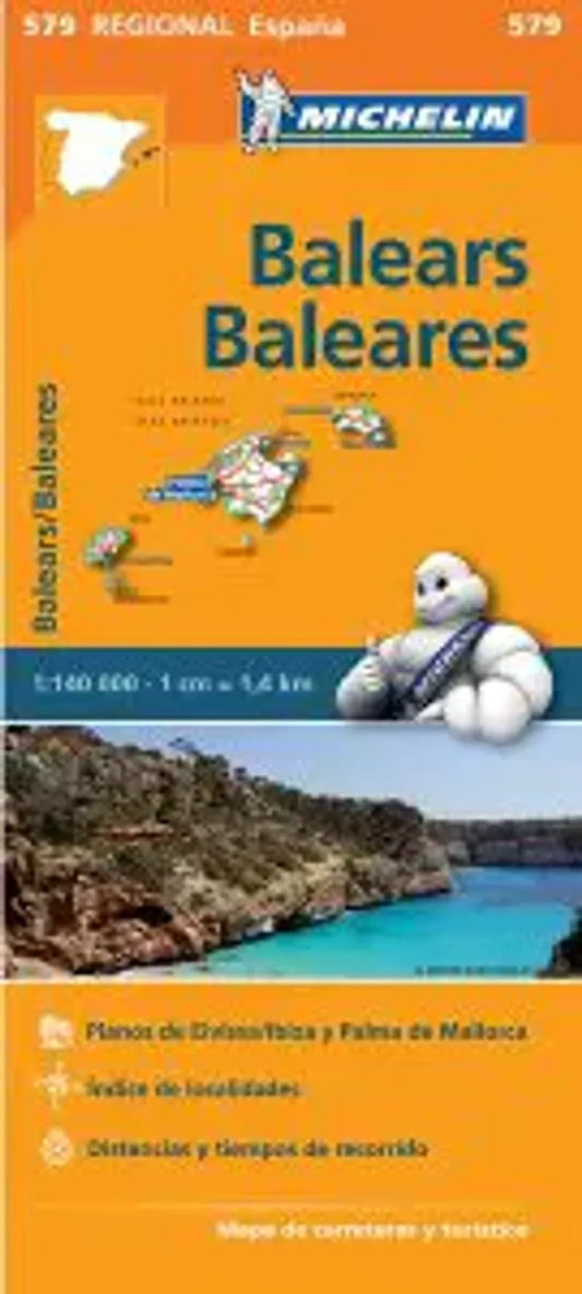 Spain's Balearic Islands Map