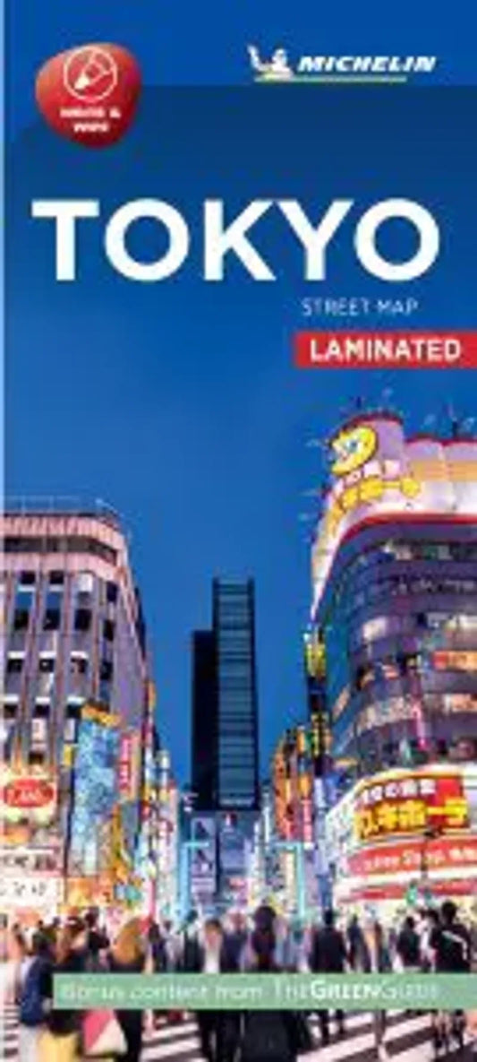 Tokyo Write On Wipe Off Laminated Map
