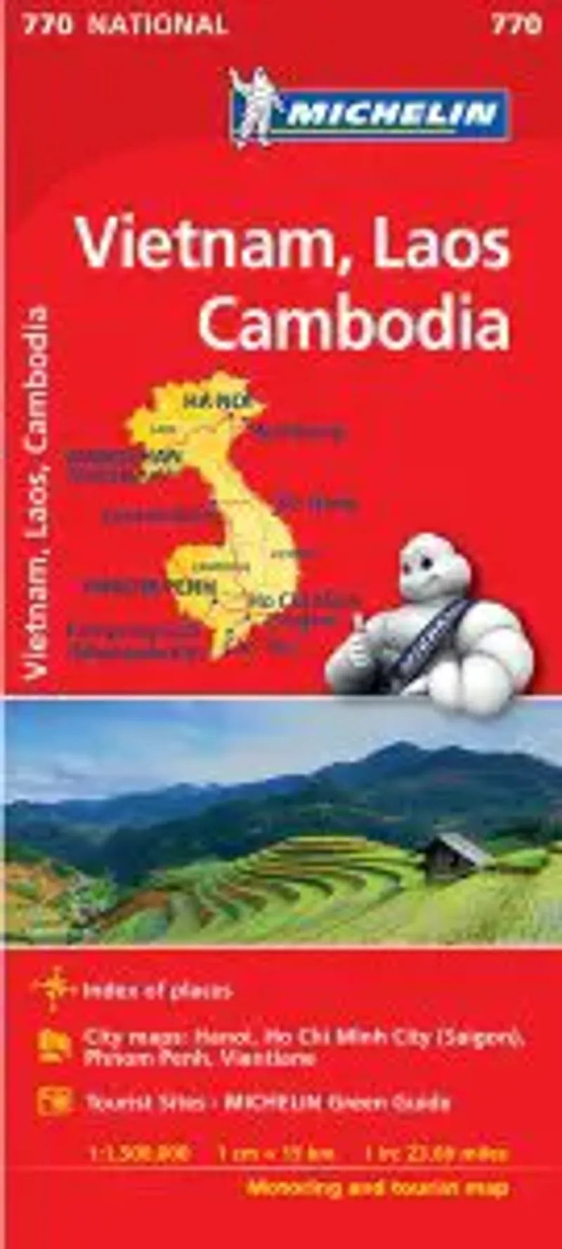 Vietnam Cambodia Laos Map