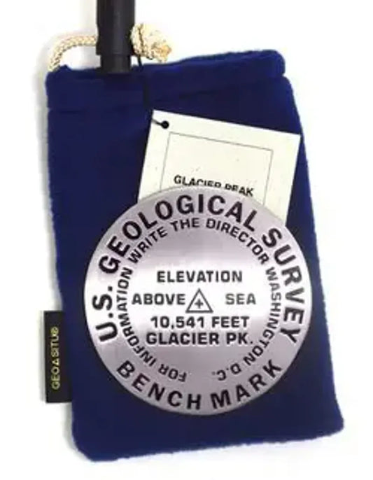 Glacier Peak Bench Mark Medallion