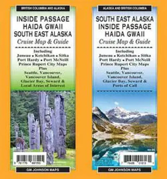 Inside Passage Map by GM Johnson