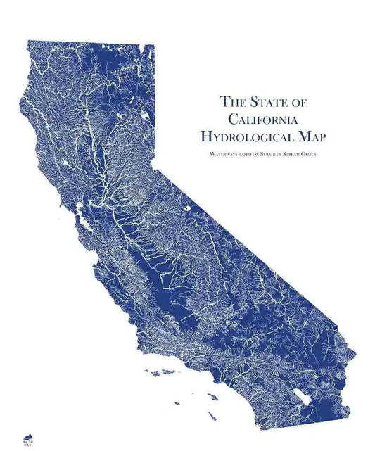 California Navigable Rivers Map California Maps, Charts & Guides – Metsker Maps