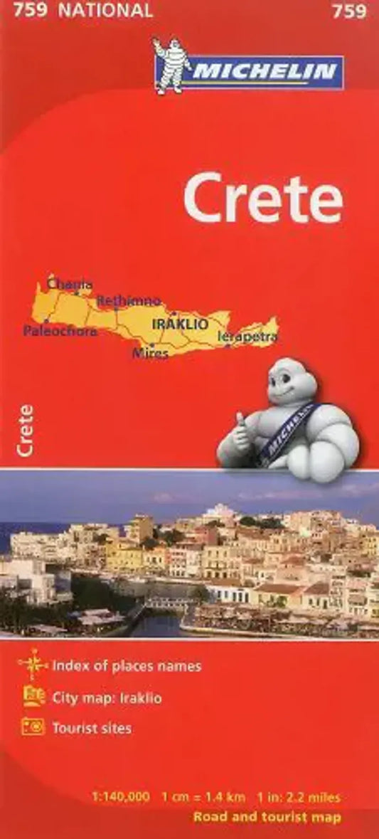 Crete Travel Map