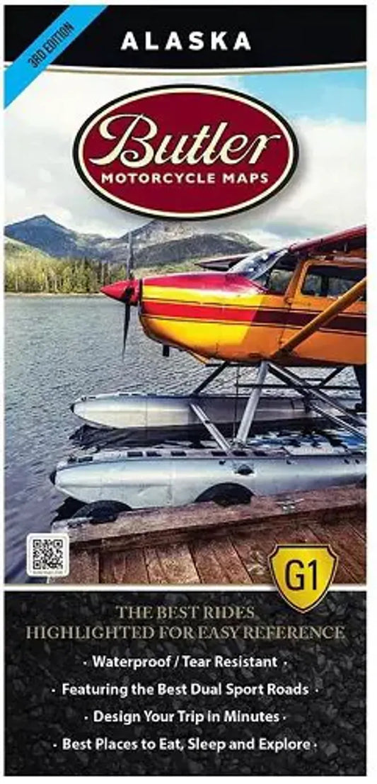 Alaska Motorcyle Map