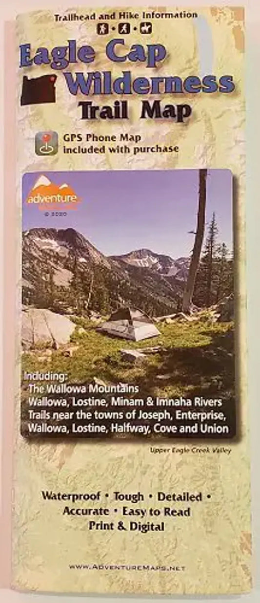 Eagle Cap Wilderness Trail Map