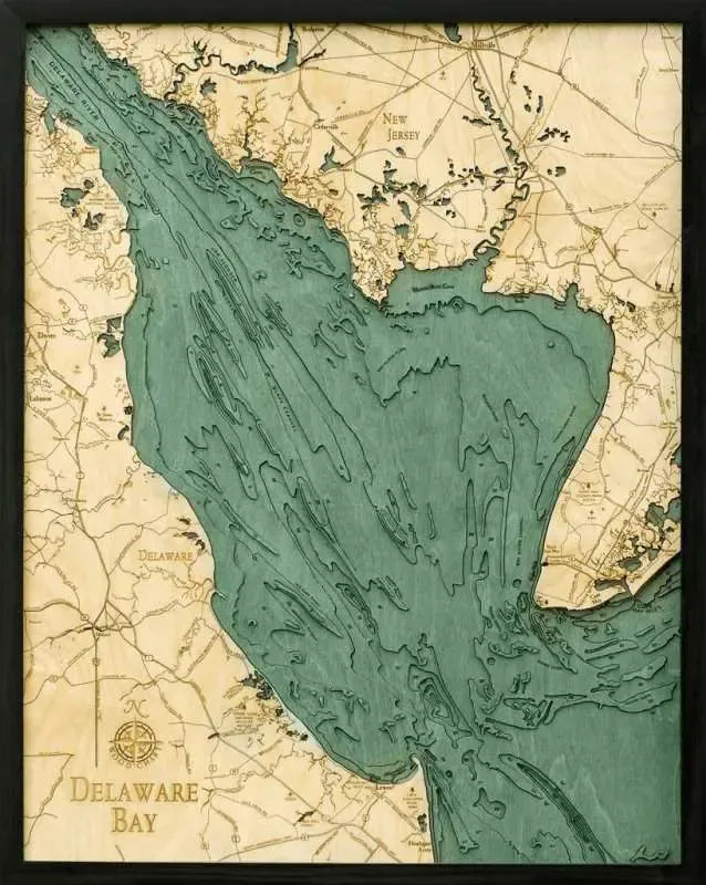 Delaware Bay Wood Chart