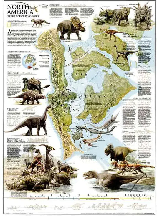 North America in the Age of the Dinosaurs