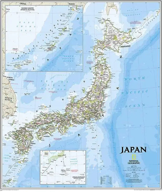 Japan Wall Map