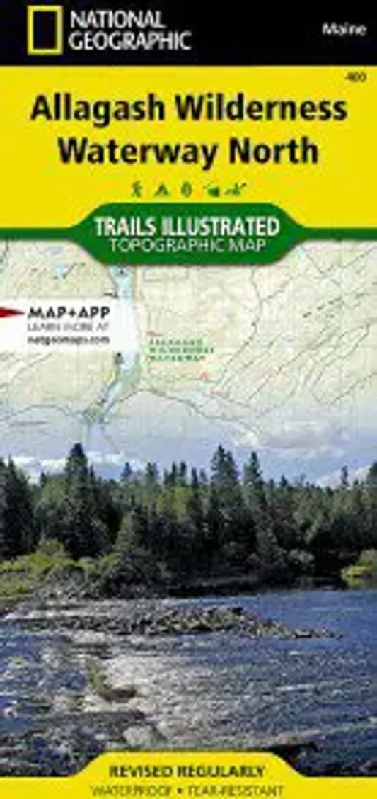 Allagash Wilderness Waterway North Map