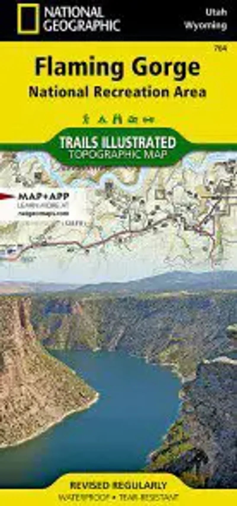Flaming Gorge National Rec Area Map