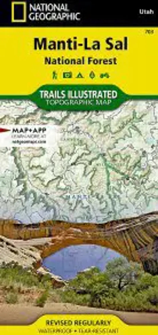 Manti-La Sal National Forest Map