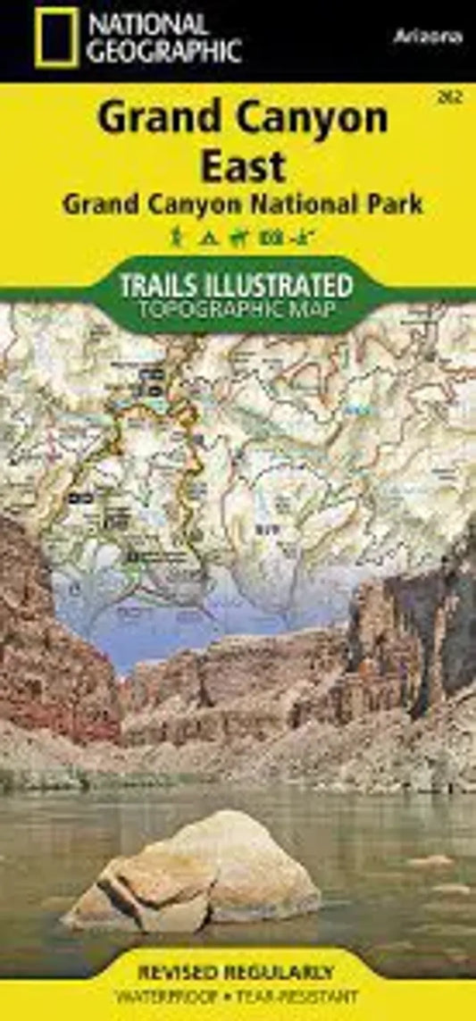 Grand Canyon National Park East Map