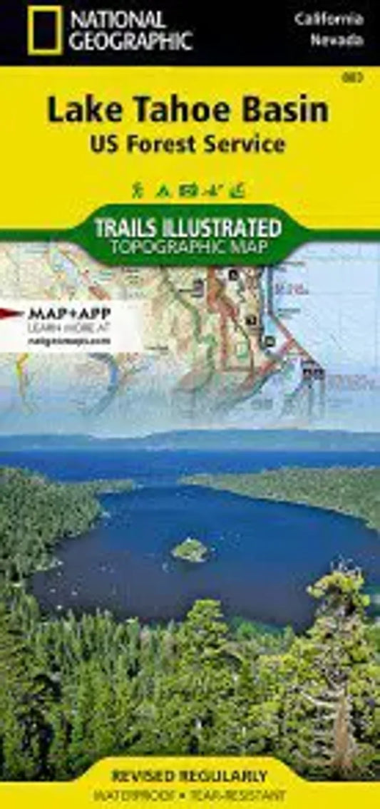 Lake Tahoe Basin Map