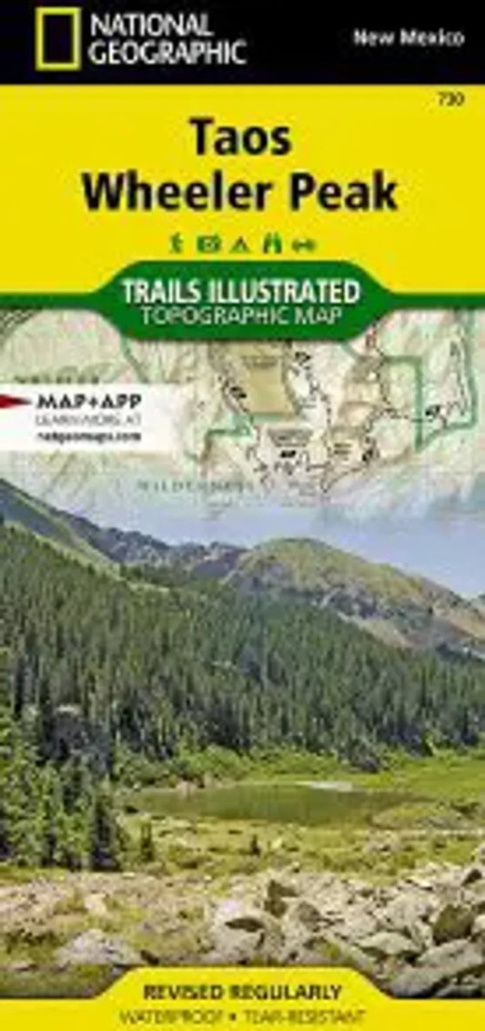 Taos - Wheeler Peak Map