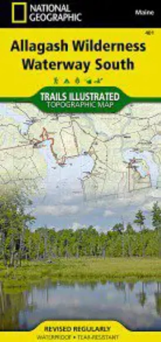 Allagash Wilderness Waterway South Map