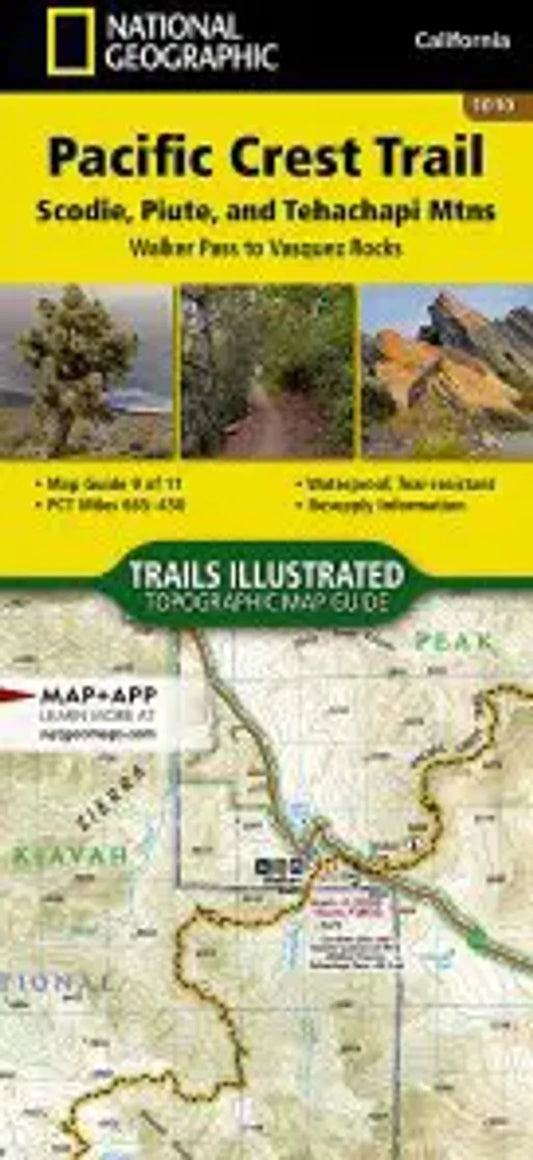 Pacific Crest Trail - Scodie, Piute, Tahachapi Mtns Booklet