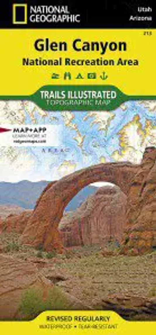 Glen Canyon National Rec Area Map