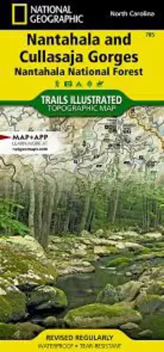 Nantahala & Cullasaja Gorges Map