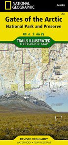 Gates of the Arctic NP & Preserve Map