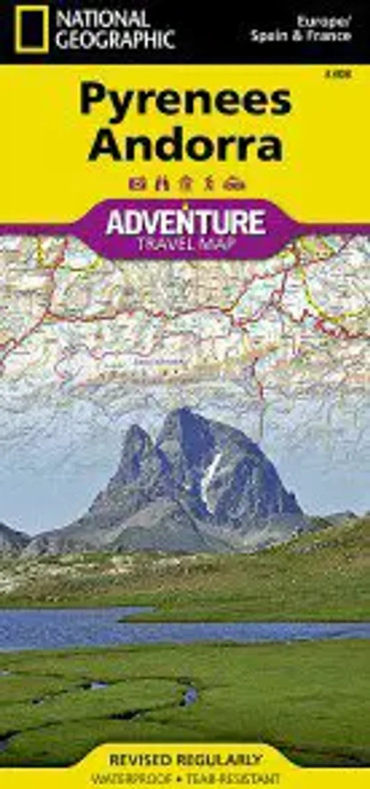 Pyrenees & Andorra Map