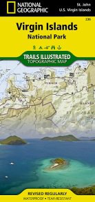 Virgin Islands National Park Map