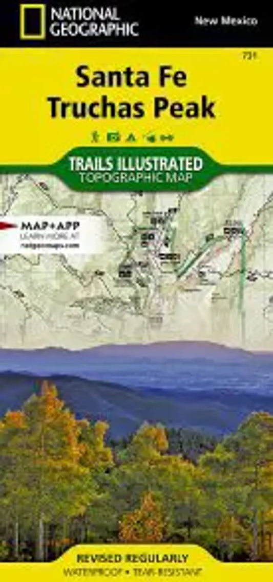 Santa Fe - Truchas Peak Map