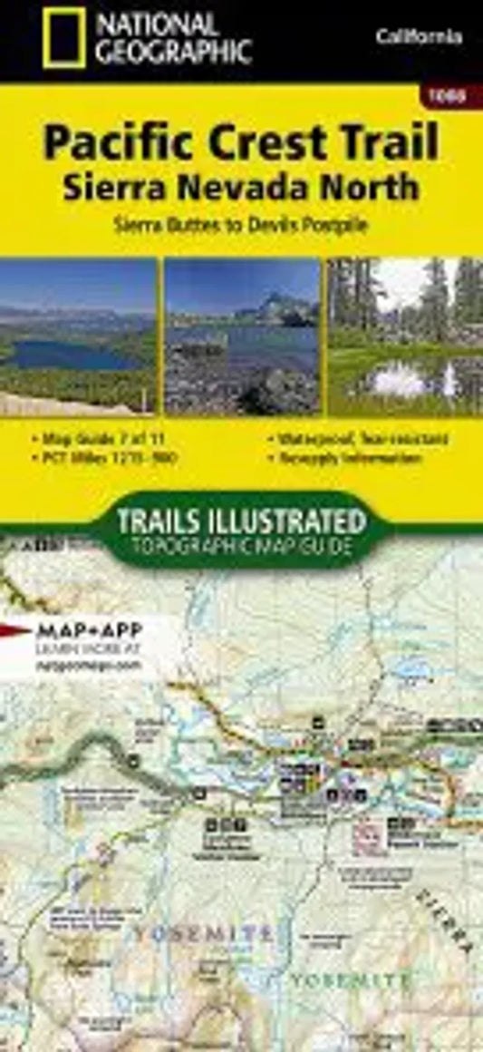 Pacific Crest Trail - Sierra Nevada North Booklet