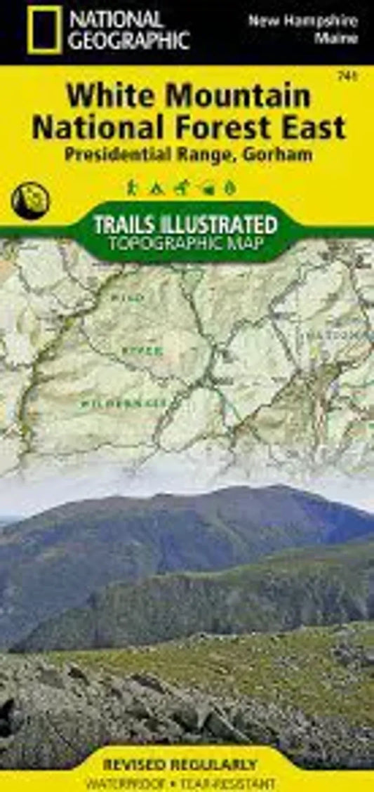 White Mountain National Forest East Map