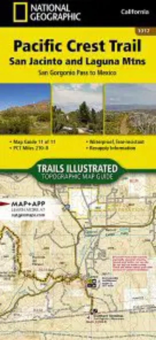 Pacific Crest Trail - San Jacinto & Laguna Mountains Booklet
