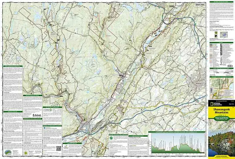 Shawangunk Mountains Map