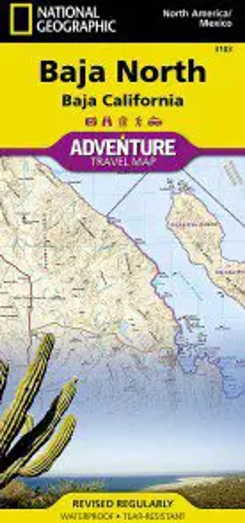 Baja California North Travel Map