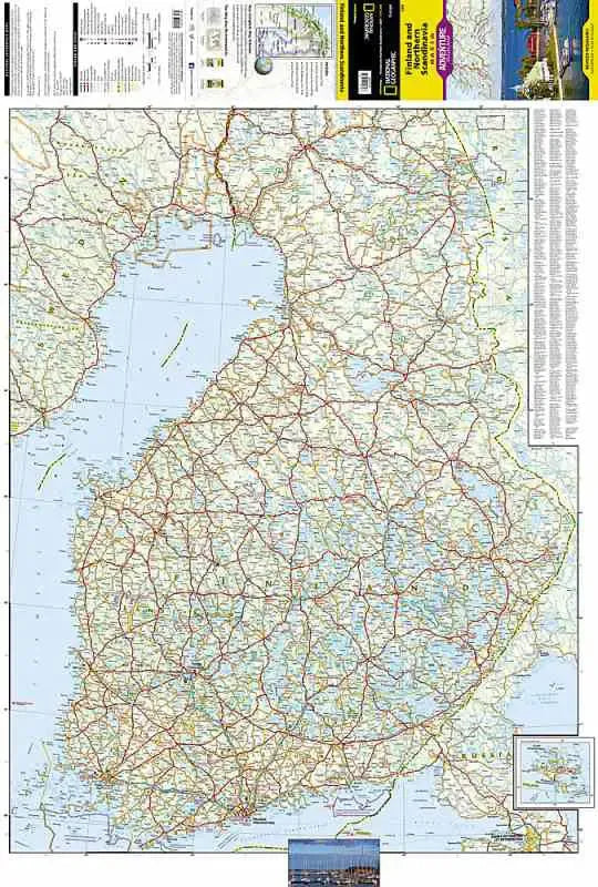Finland & North Scandinavia Travel Map