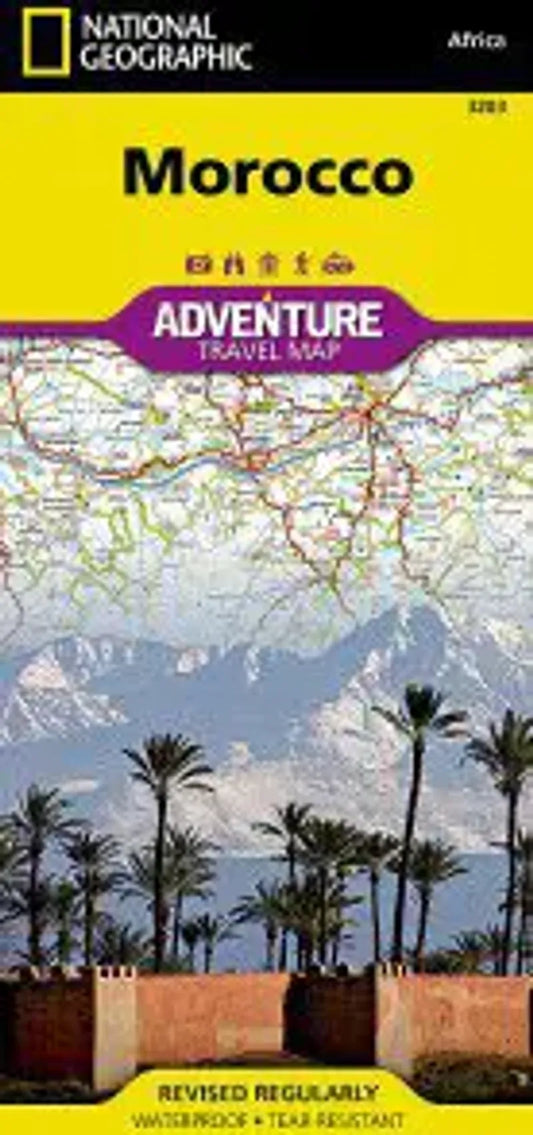 Morocco Travel Map