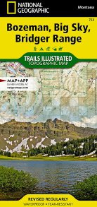 Bozeman, Big Sky, Bridger Range Map
