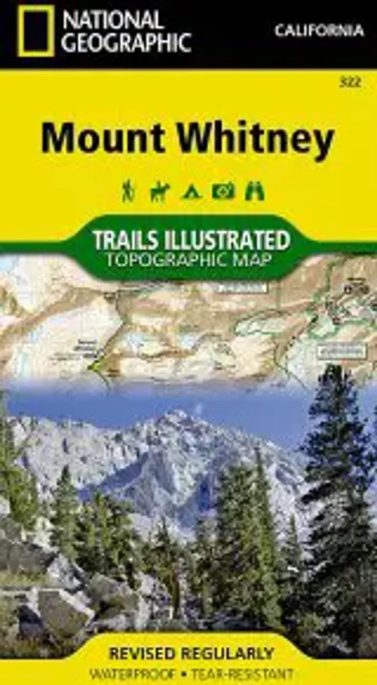 Mt. Whitney Hiking Map