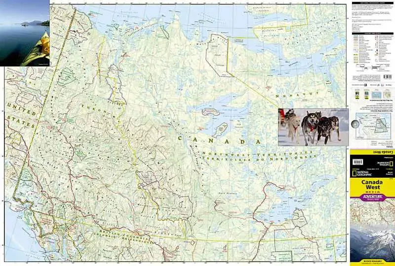 Canada West Travel Map